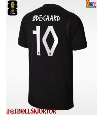 Norge Martin Odegaard #10 Bortatröja VM 2026 Kortärmad